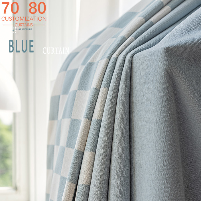 New Baby Blue Plaid Jacquard S - Baby Products Rating 评论和价格