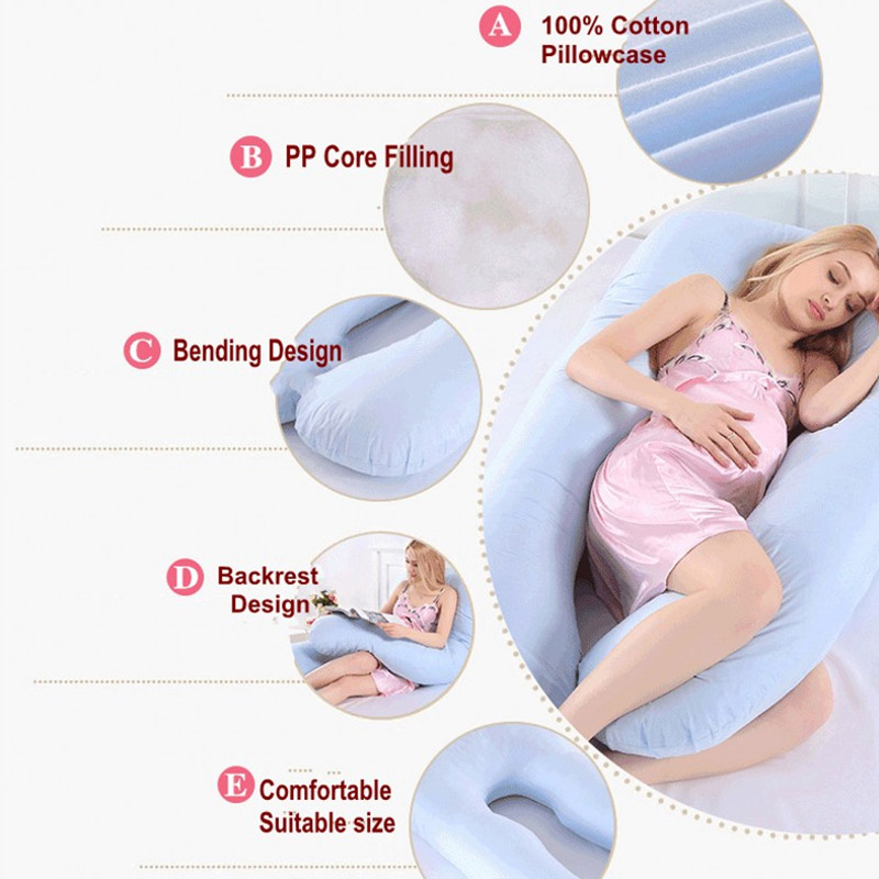 Pregnancy Pillow 130*70cm Slee - Nursing Pillow Breastfeeding 评论和价格