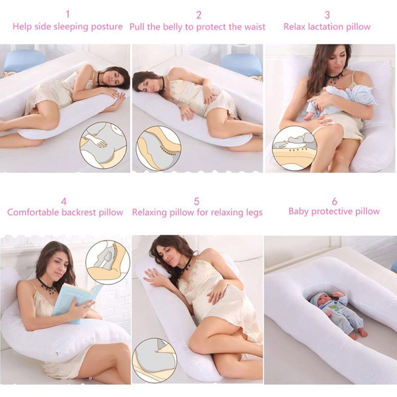Pregnancy Pillow 130*70cm Slee - Nursing Pillow Breastfeeding 评论和价格