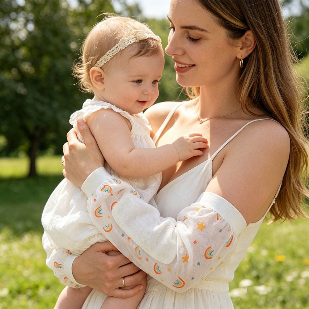 Cotton Gauze Breast Feeding Pi - Nursing Pillow Breastfeeding 评论和价格
