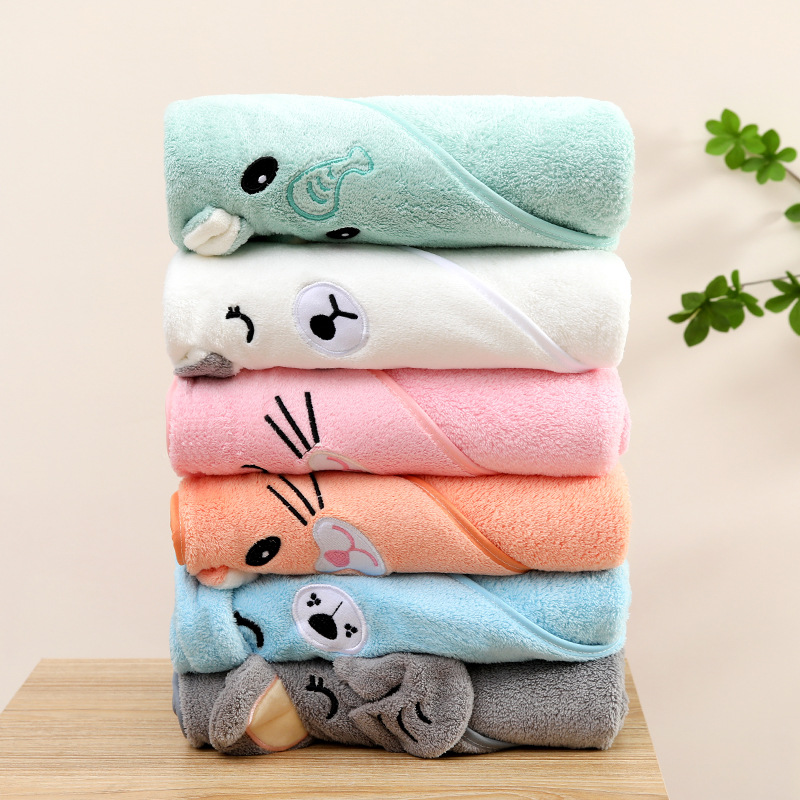 Cute Bath Towel for Baby Soft  - Baby Swaddle Blanket 评论和价格