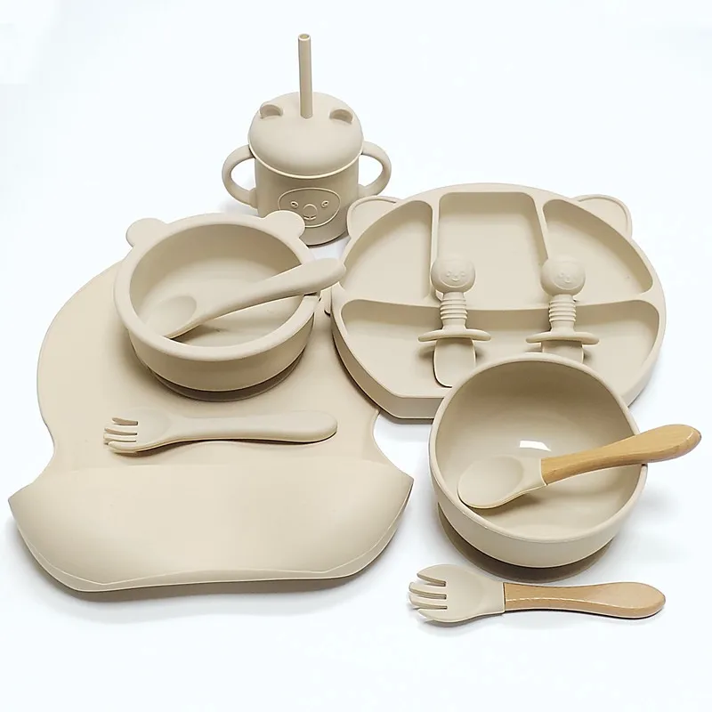 11pcs Children's Tableware Set - Baby Led Weaning Set 评论和价格