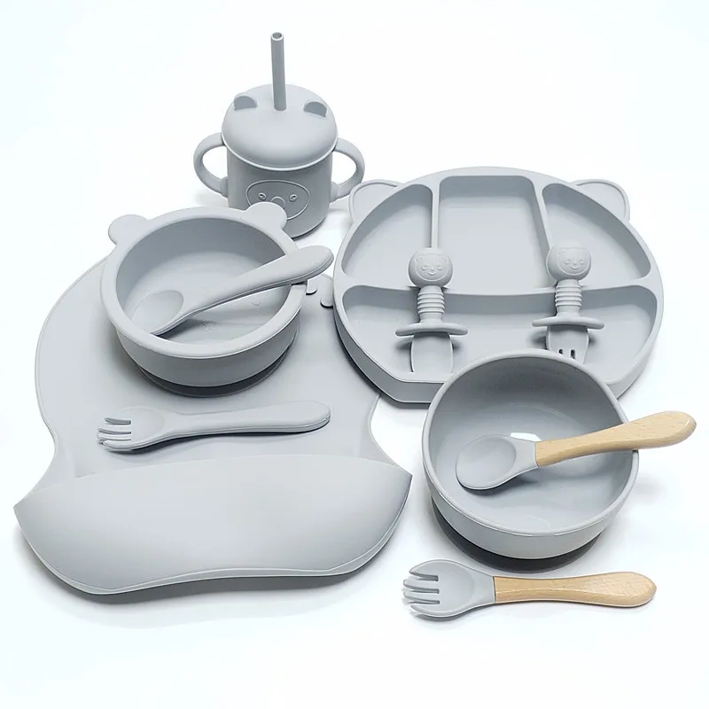 11pcs Children's Tableware Set - Baby Led Weaning Set 评论和价格