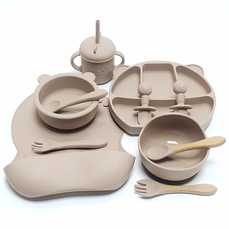 11pcs Children's Tableware Set - Baby Led Weaning Set 评论和价格