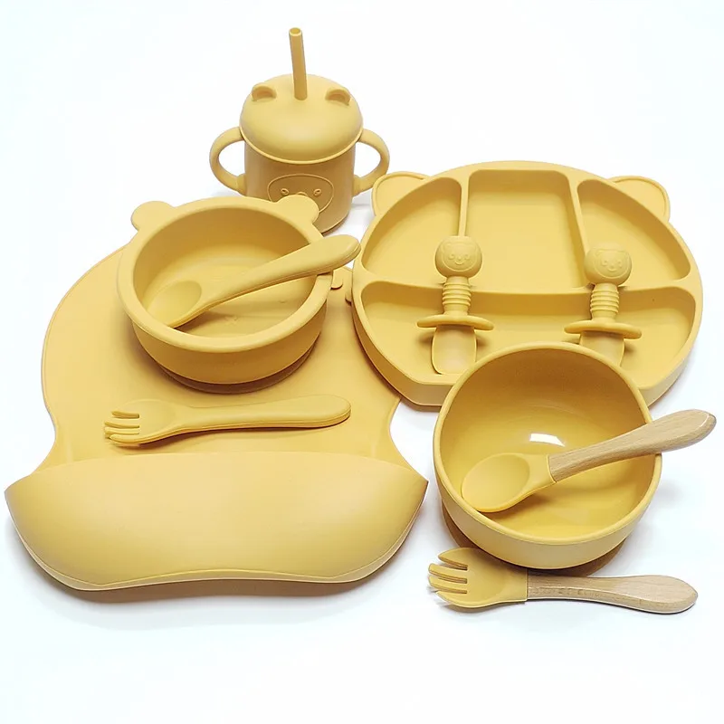 11pcs Children's Tableware Set - Baby Led Weaning Set 评论和价格