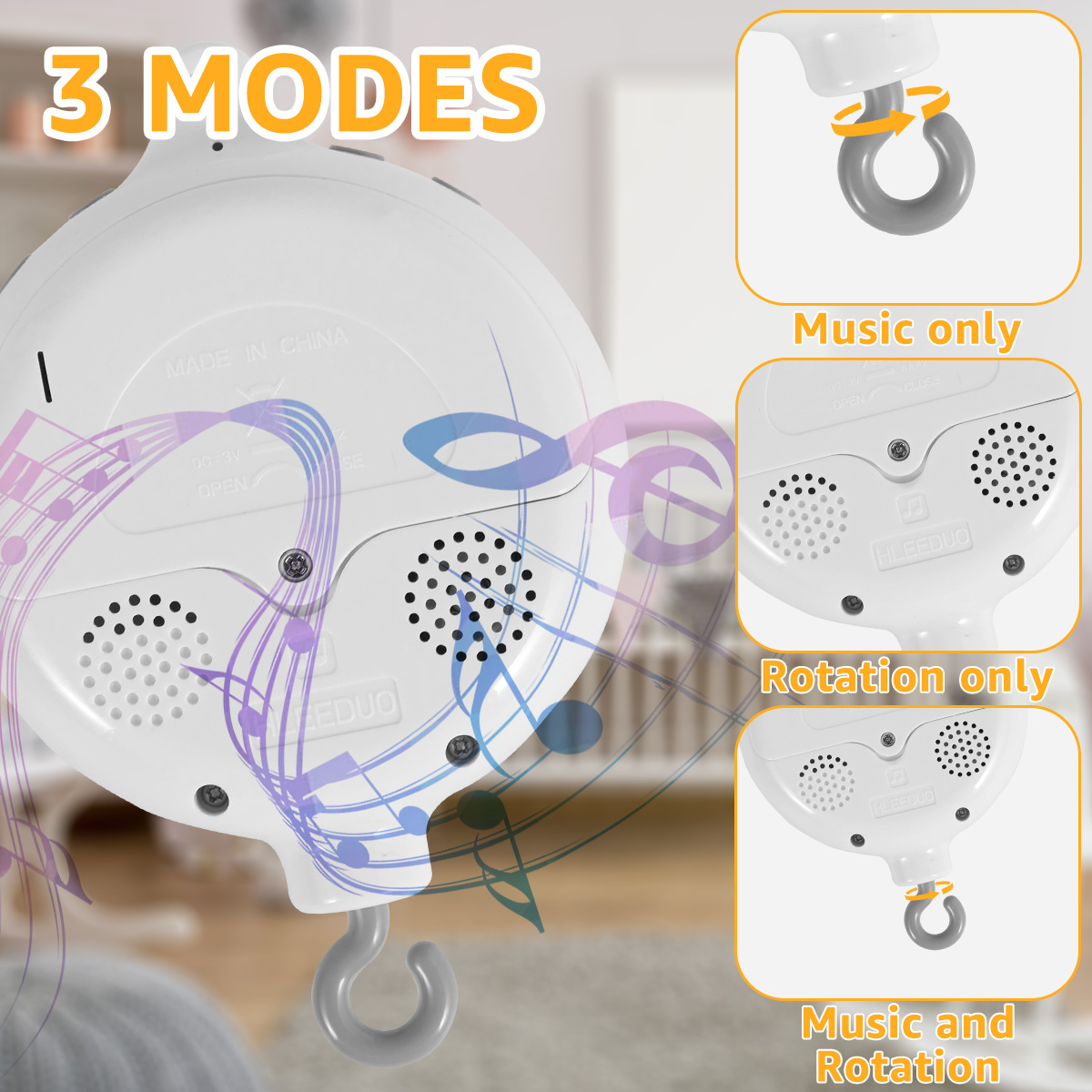 Baby Rotating Music Box ABS Ba - Baby Products Game 评论和价格