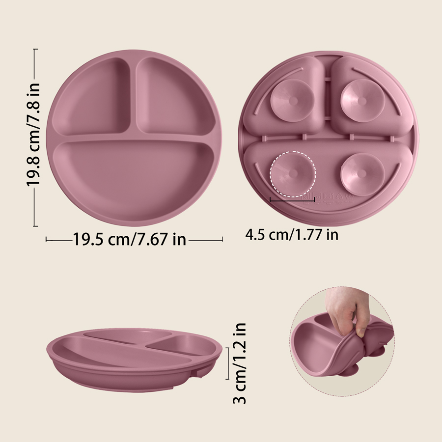 1PCS Baby Sucker Silicone Dini - Baby Led Weaning Set 评论和价格