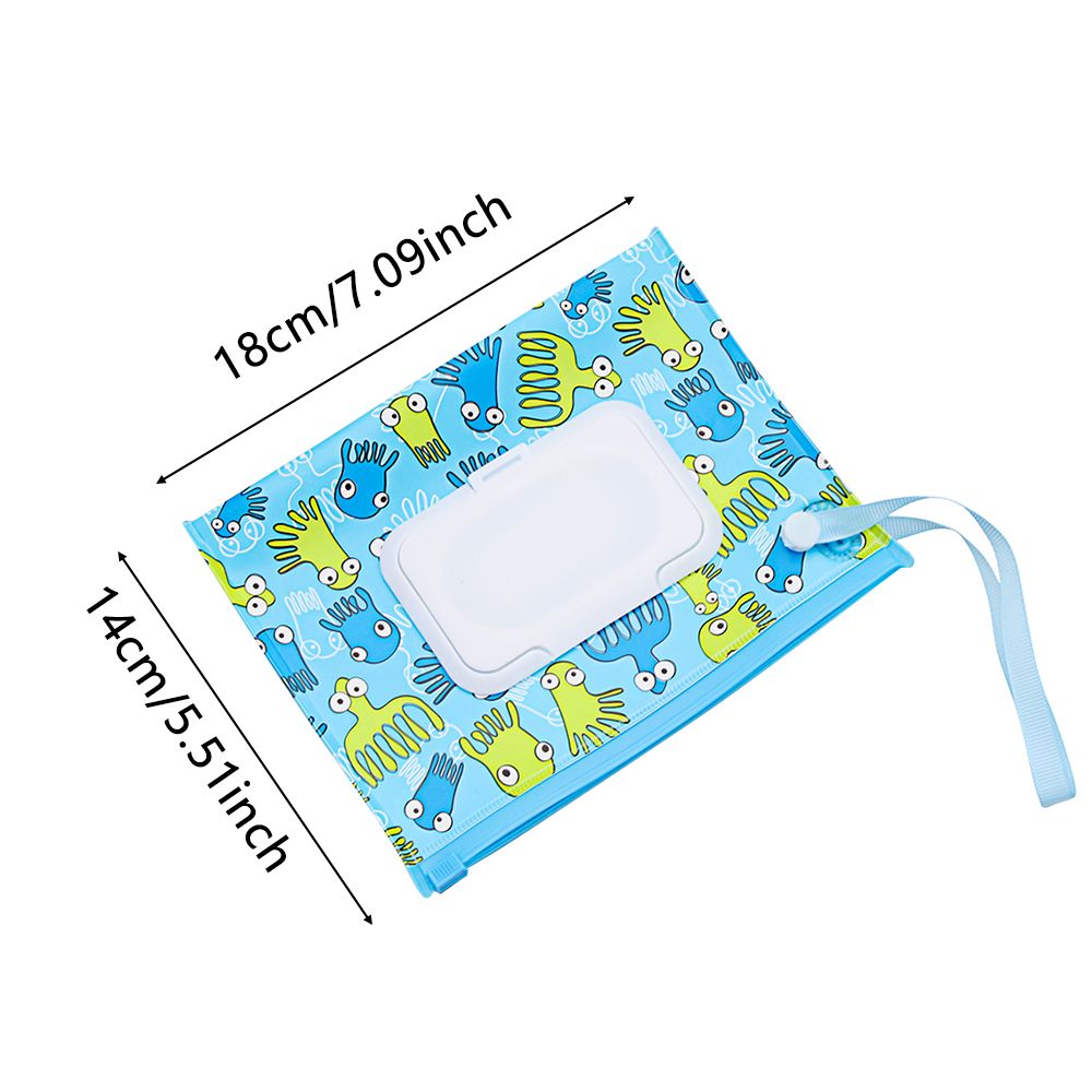 Portable Flip Cover Wet Wipes  - Baby Products Carry Bag 评论和价格