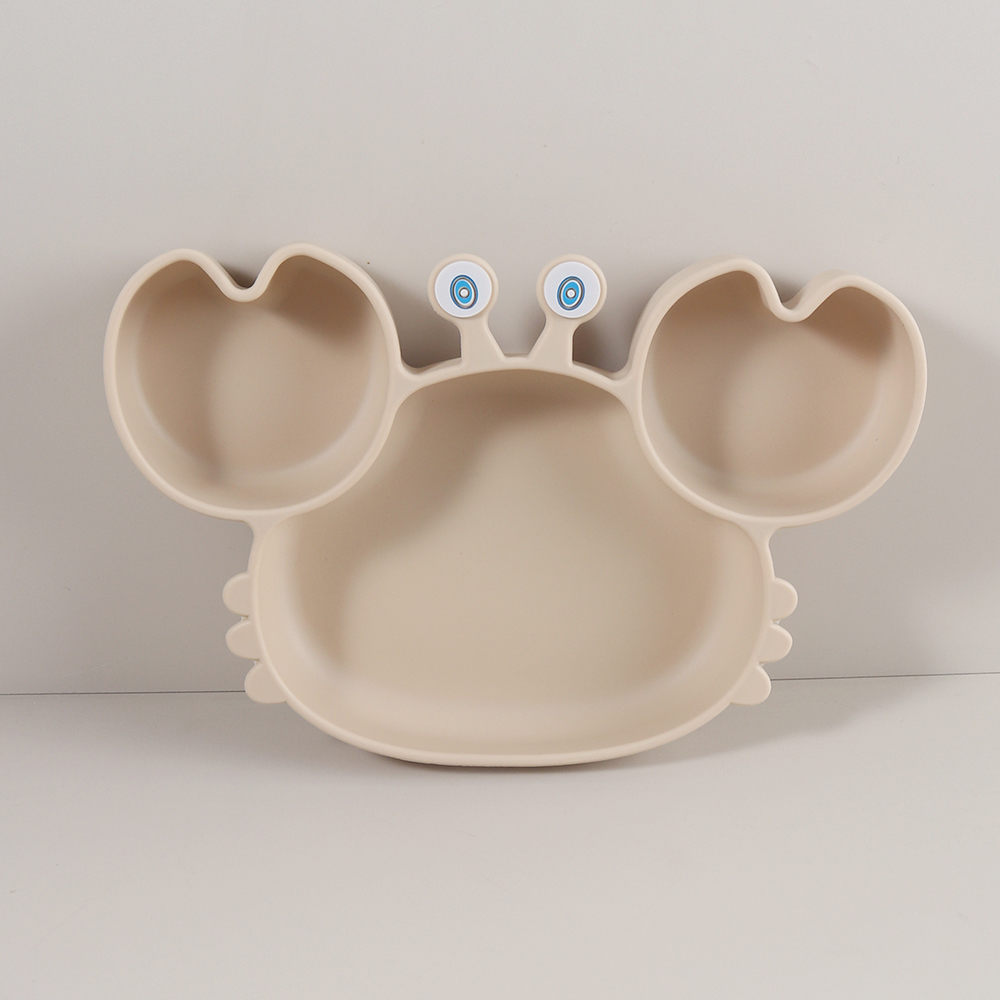 Cute Crab Shaped Silicone Baby - Baby Led Weaning Set 评论和价格