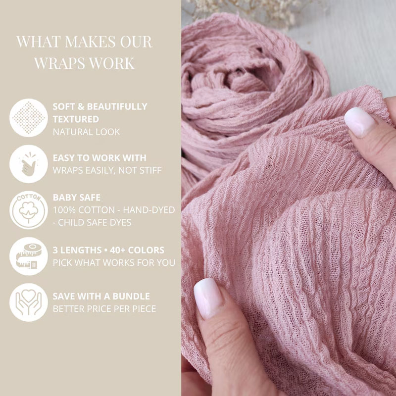 1pcs/ Newborn Photography Wrap - Baby Swaddle Blanket 评论和价格