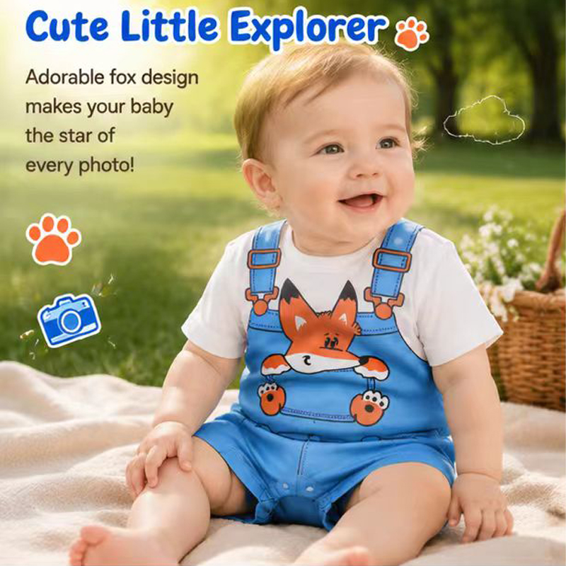 Newborn Baby Cute Cartoon Fox  - Baby Products On Sale 评论和价格