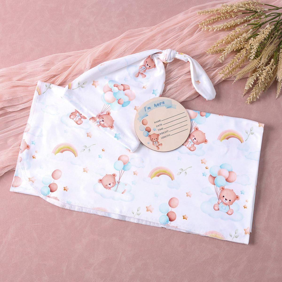 Ylsteed Baby Swaddle Blanket a - Baby Swaddle Blanket 评论和价格