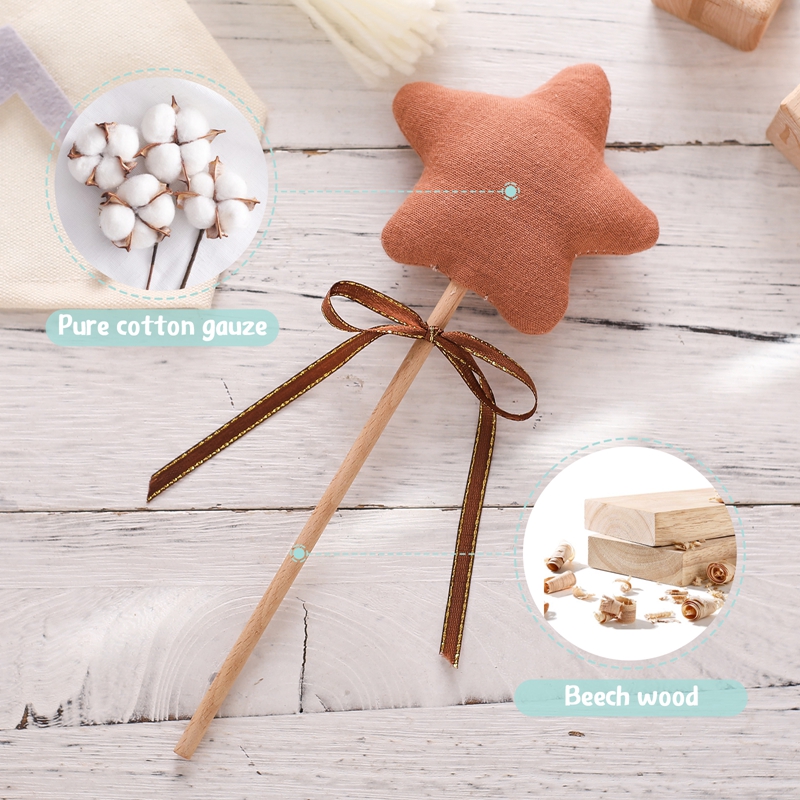 1PC Baby Rattle Toy Beech Wood - Baby Products Game 评论和价格