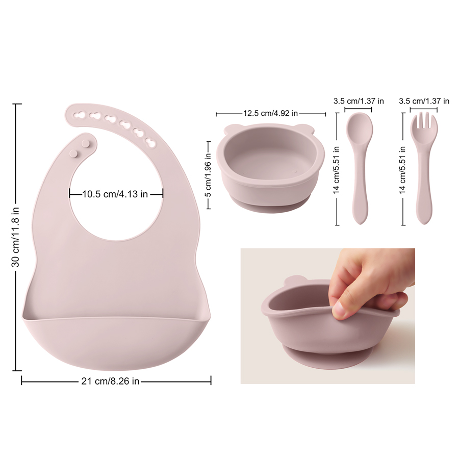 Wholesale Silicone Children Ta - Baby Led Weaning Set 评论和价格