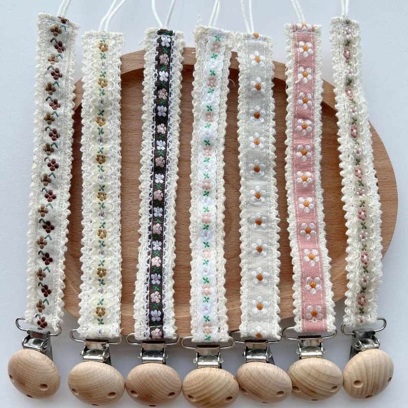 Lace Pacifier Clip Chain for N - Baby Products 2 Years 评论和价格