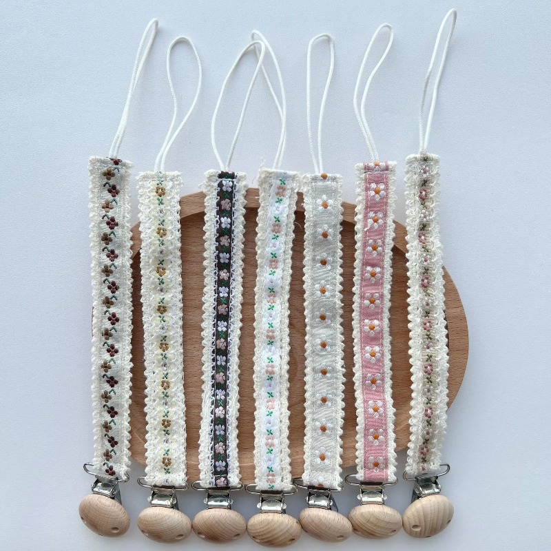 Lace Pacifier Clip Chain for N - Baby Products 2 Years 评论和价格